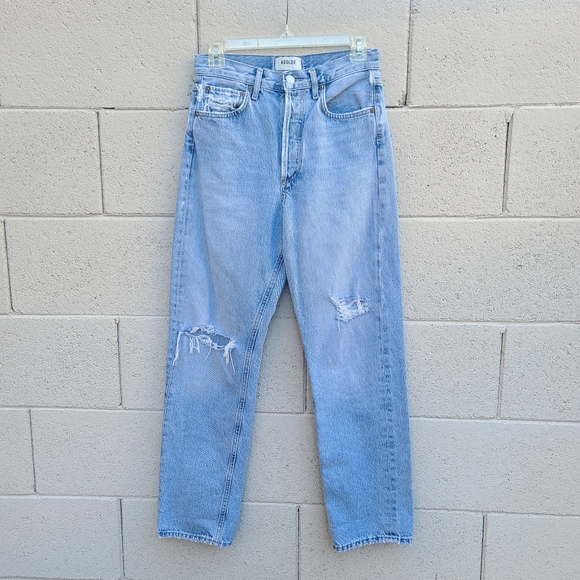 Agolde | 90's Mid Rise Loose Fit in Captured Size 24 - Picture 3 of 13